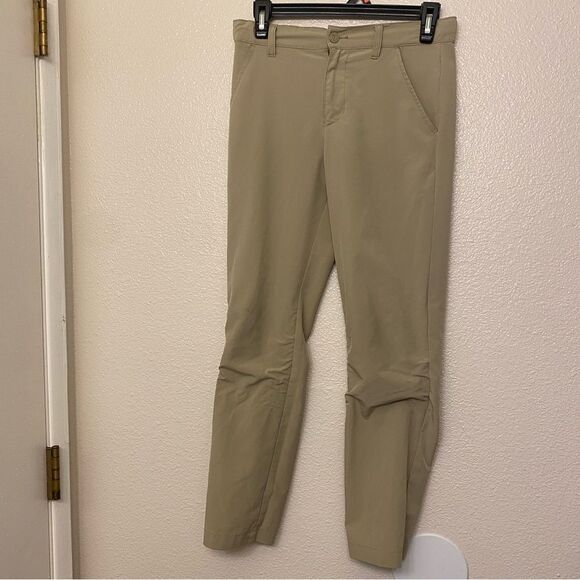 Cat and Jack Girls tan khaki school UNIFORM pants lightweight adjustable 12 - Picture 4 of 12